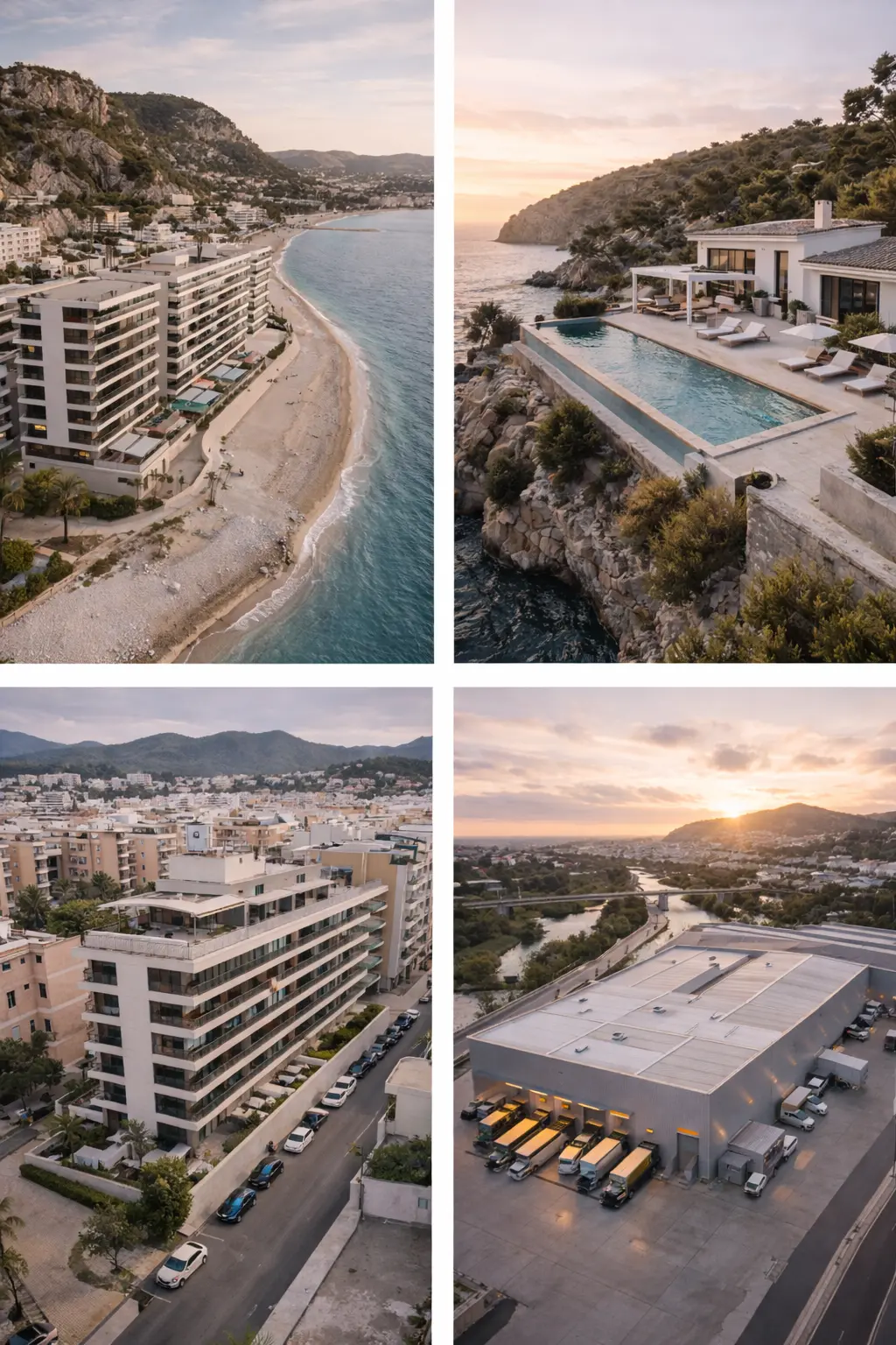 Inmobiliarias promotoras y particulares