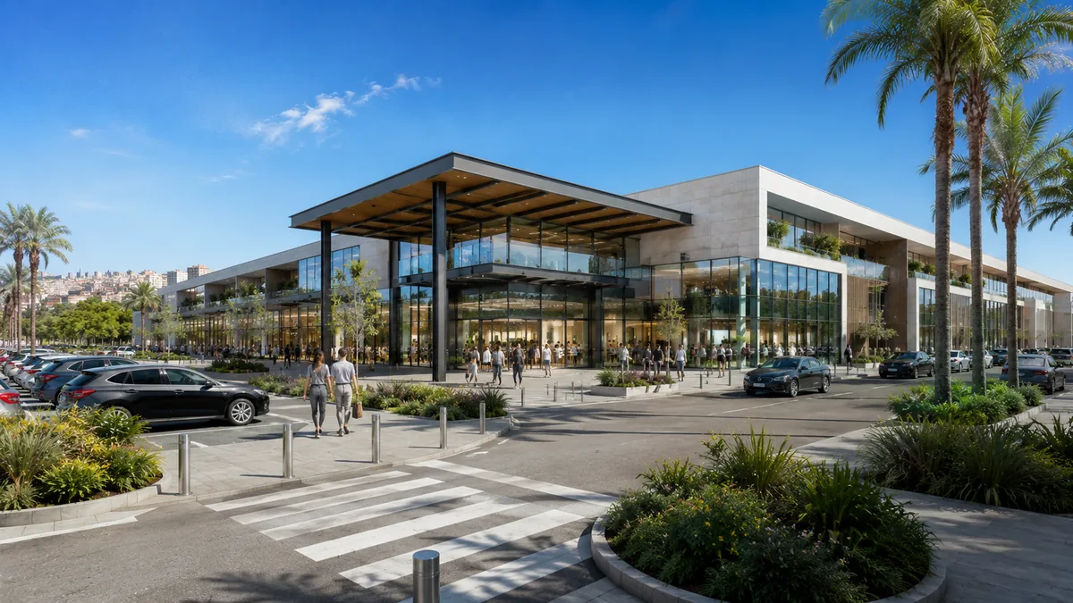 Retail y centros comerciales · Aerofilmia
